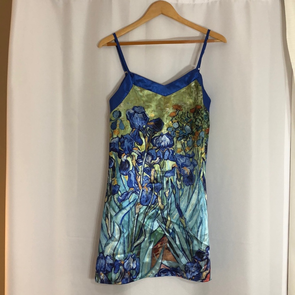 Monet Waterlilies Mini Dress